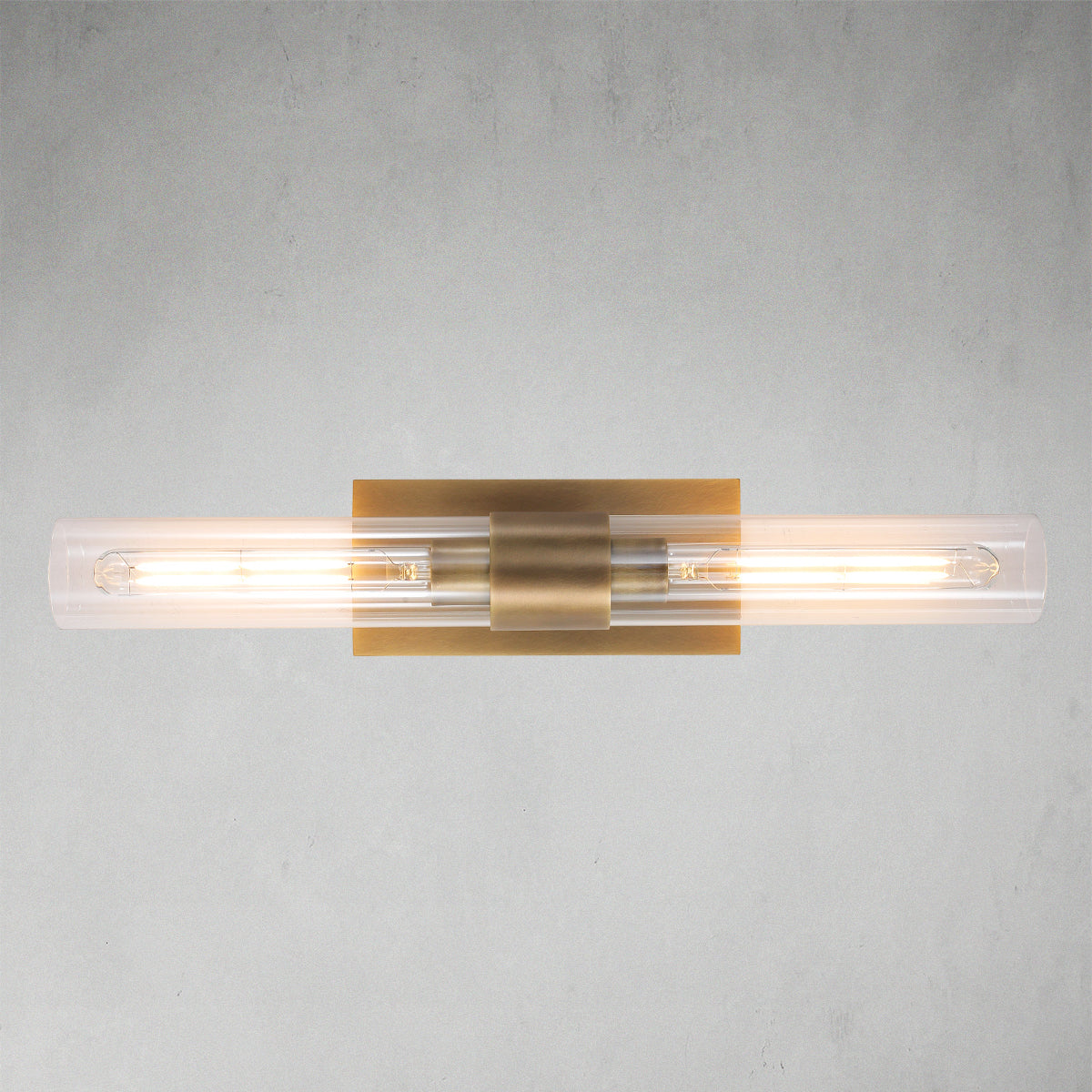 Luxury Brass & Crystal Wall Lamp