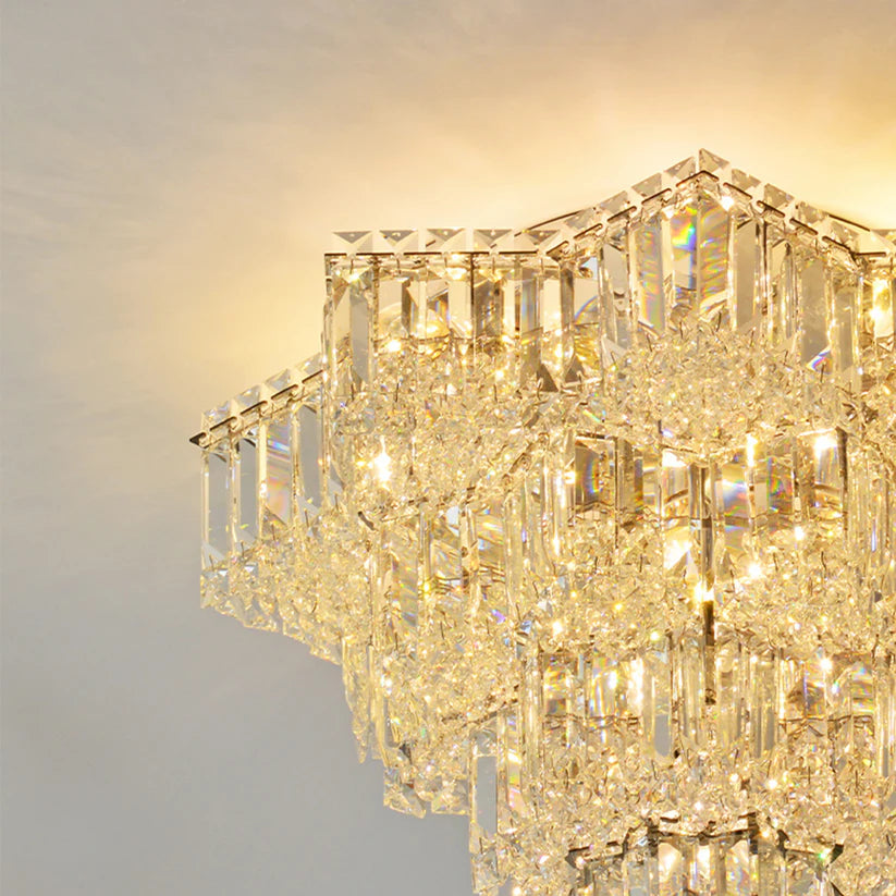 Ceiling Light with Adjustable LED Lighting