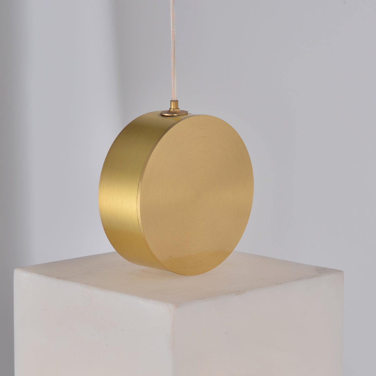 Square Alabaster Pendant Light